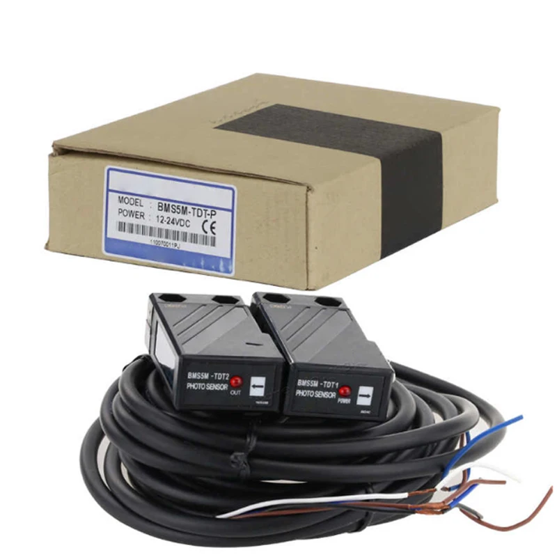 

BMS5M-TDT BMS5M-TDT-P Through-beam Photoelectric Switch Sensor Original New