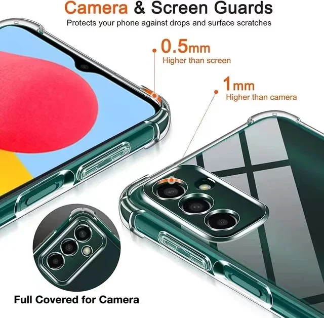 Coque de téléphone transparente antichoc pour samsung galaxy_voghion.com