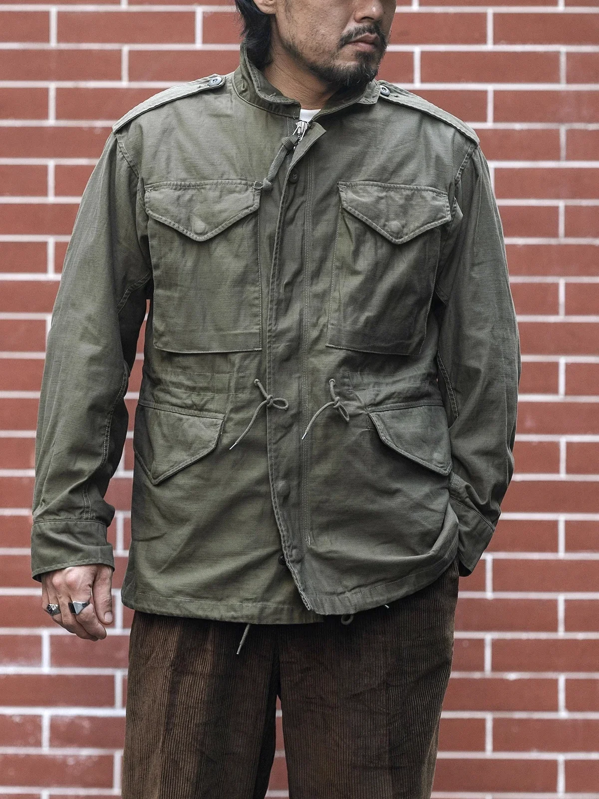 Non Stock Aggressor Army M-1951 Field Jacket Military Style Coat M-51 M-65 M-43 3