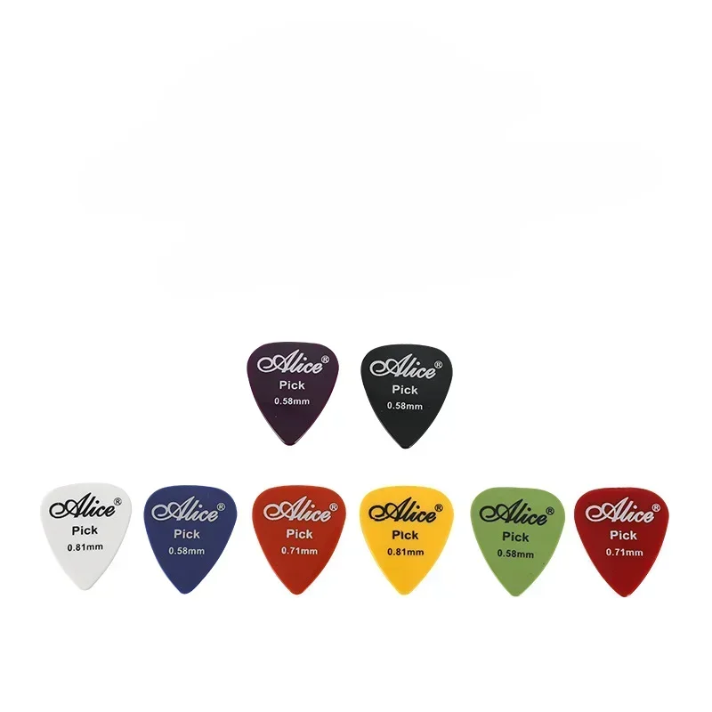 Alice Guitar Picks Electric Bass Fixer Guitar Accessories Thickness Picks Mediator Guitare &Eacute;lectrique 6 Pcs