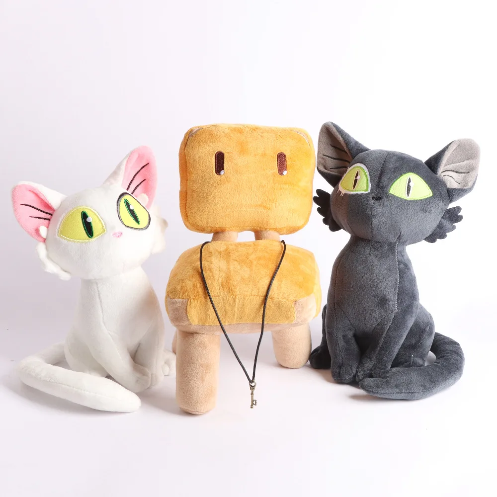 Japan Cartoon 28cm Suzume Plush Doll Cat Daijin Sadaijin