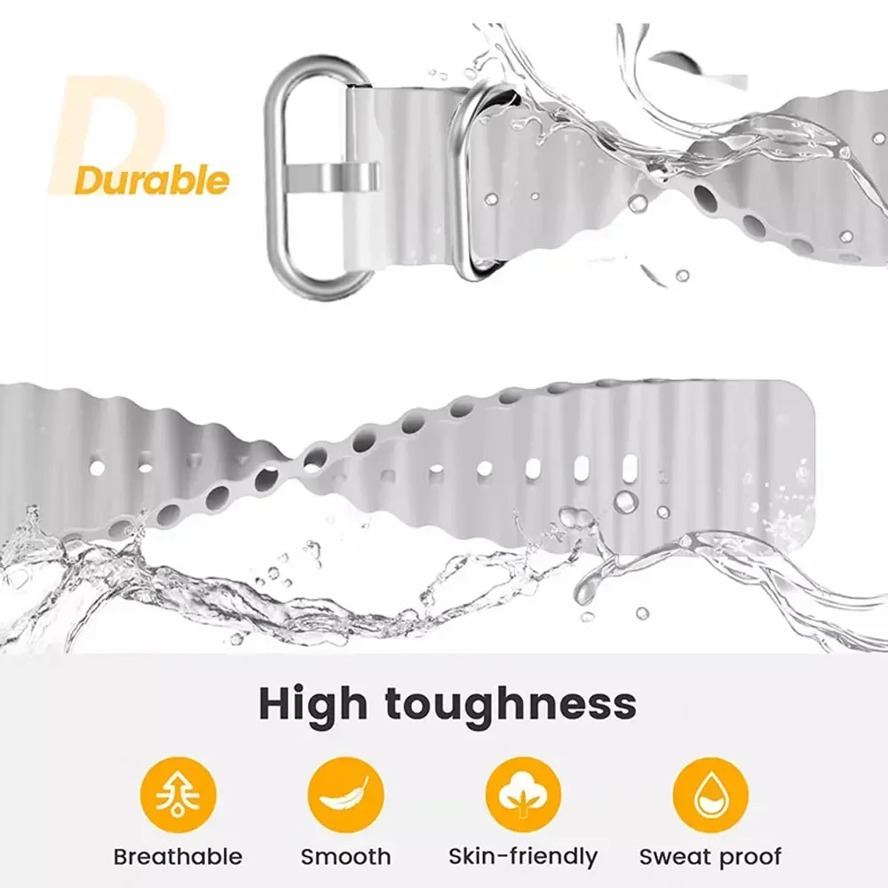 Ocean Silicone Strap - Premium Replacement Wristband