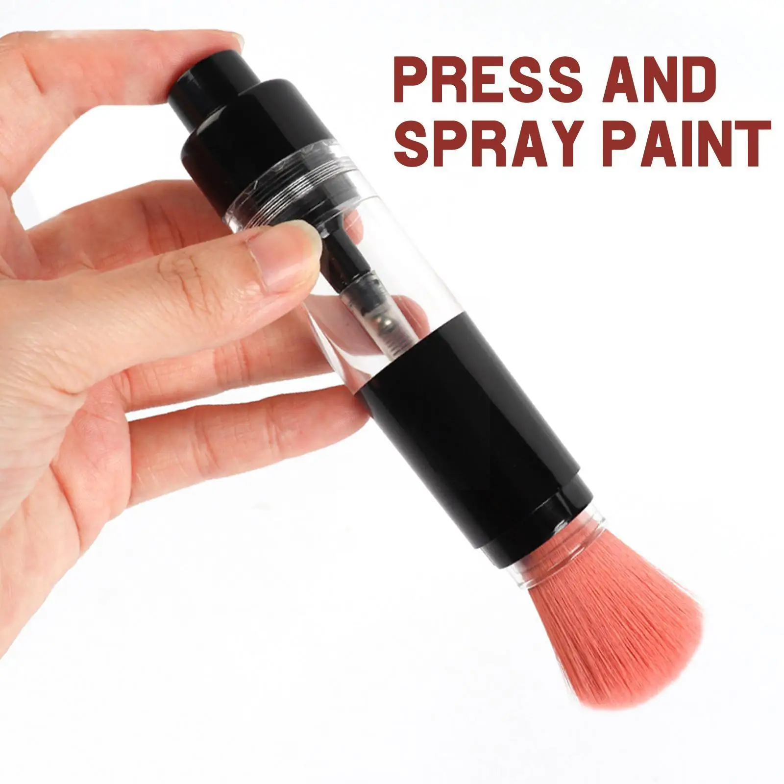 Refillable Powder Brush Makeup Artificial Fiber Cosmetic Bristle