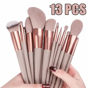 13Pcs Soft Fluffy Makeup Brushes Set for Cosmetics Foundation Blush Powder Eyeshadow Kabuki Blending Makeup Brush Beauty Tool 1
