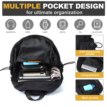 Crossbody Sling Backpack Chest Bag Daypack Travel Hiking Sling Bag for Women Men, Casual Sports Running Crossbody Shoulder Bag 2