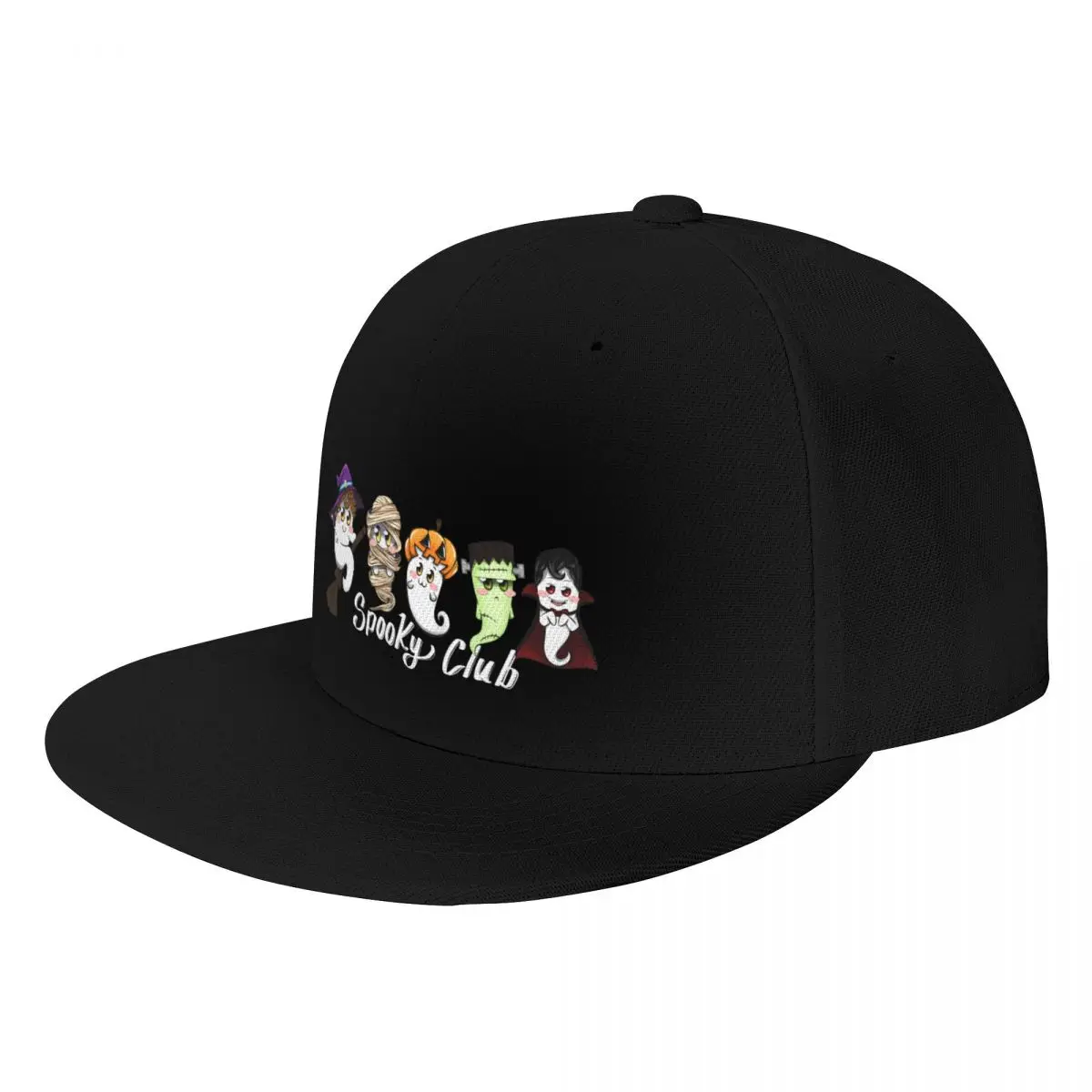 

ghost costume party spooky club edition Baseball Cap Big Size Hat Trucker Cap western Hat Baseball For Men Women's