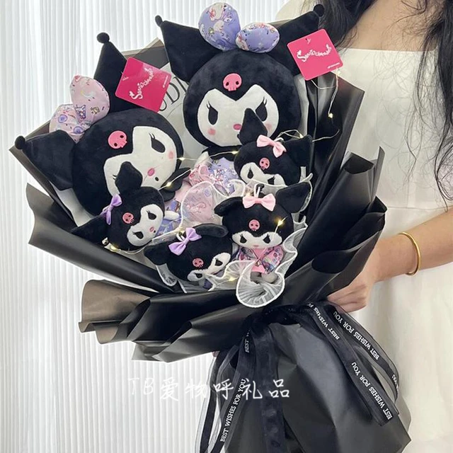 Bouquet en peluche de dessin animé pour cadeaux de Noël, My Melody, Kuromi,  Cinnamoroll, Kt Cat, Butter Toy, - Cdiscount Jeux - Jouets