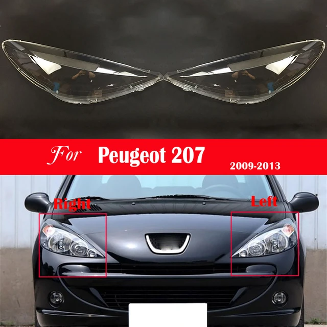 For Peugeot 508 2011 2012 2013 2014 Car Headlight cover Headlamp Lens Auto  Shell Cover - AliExpress