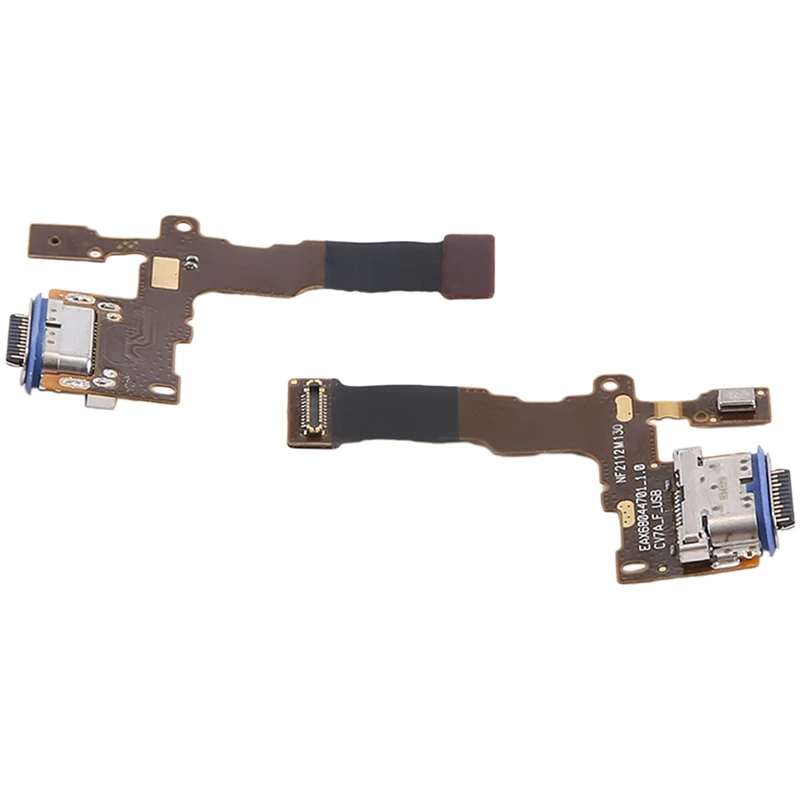 2 Pcs USB Charger Charging Dock Port Connector Flex Cable For Stylo 4 Q710 Q710MS Q710CS L713DL Replacement