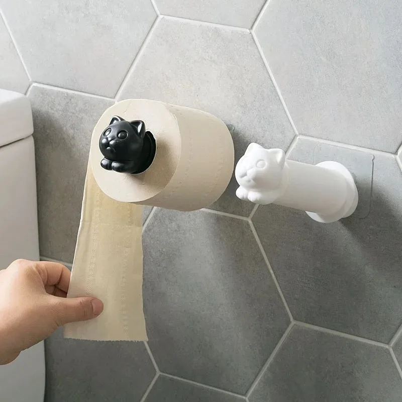 

Держатель для туалетной бумаги в форме кошки