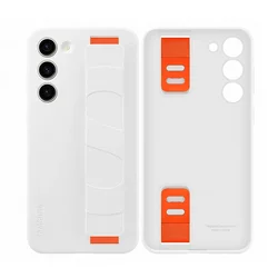 Silicone Grip Shockproof Protective Case - Smsung s23 (White)