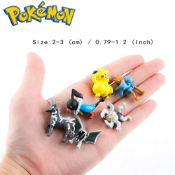 NewTAKARA TOMY – lot de 24 figurines Pokemon de Styles différents, 2.5 3cm, 24 pièces/sac, cadeaux d'anniversaire pour enfants, 2022 