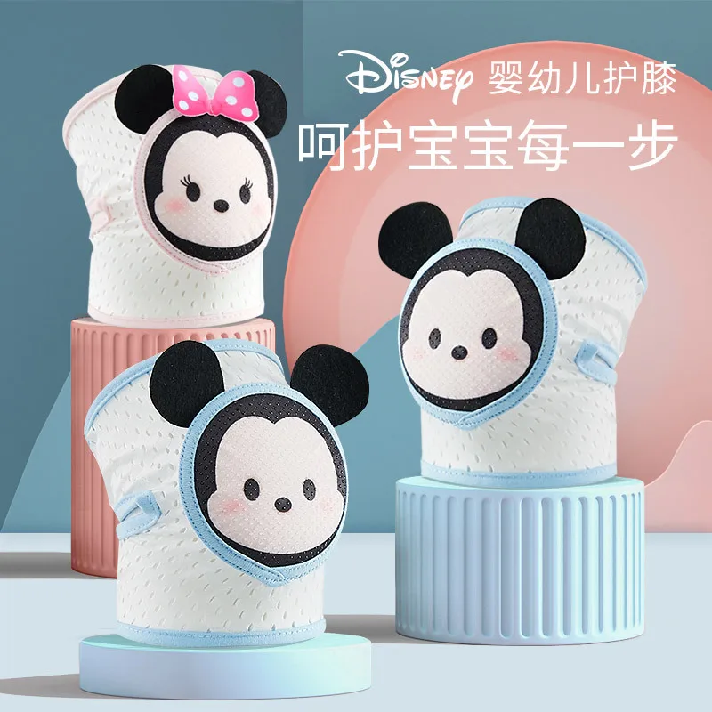 

Детские наколенники серии Kawaii Disney Микки, Детские артефакты для ползания, защитные Детские наколенники для ползания, родители более уверены