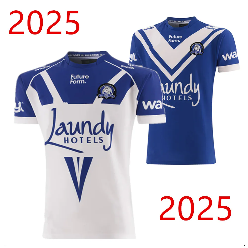 Rugby Jersey 2005 BULLDOGS MENS HOME/AWAY size S--5XL