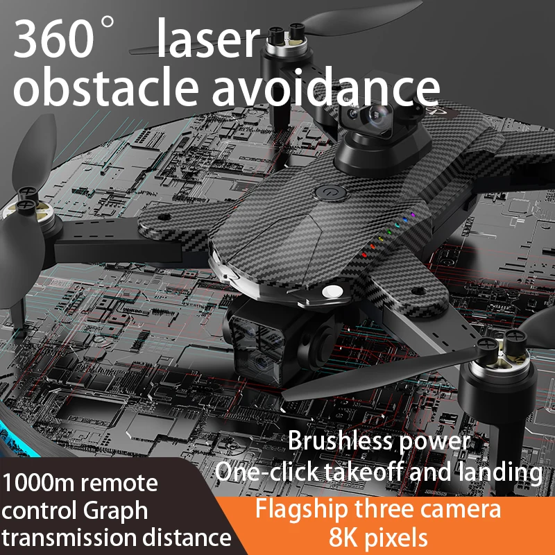 L62 드론 카메라, 8k 듀얼 카메라, 5G FPV 드론, 8k HD 5 샷, GPS 장거리 제스처 제어, 360 ° 장애물 회피 드론
