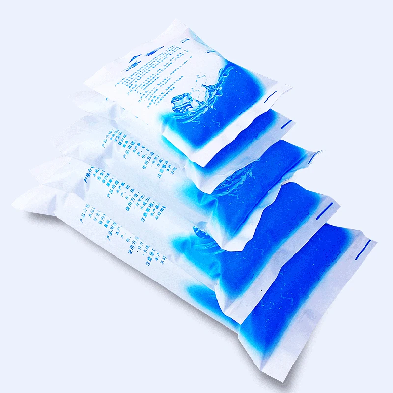 5pcs Reusable Ice Bag Water Injection Icing Cooler Bag Pain Cold Compress Drinks Refrigerate Food Keep Fresh Gel Dry Ice Pack Ice Pack Ice Pack Bag