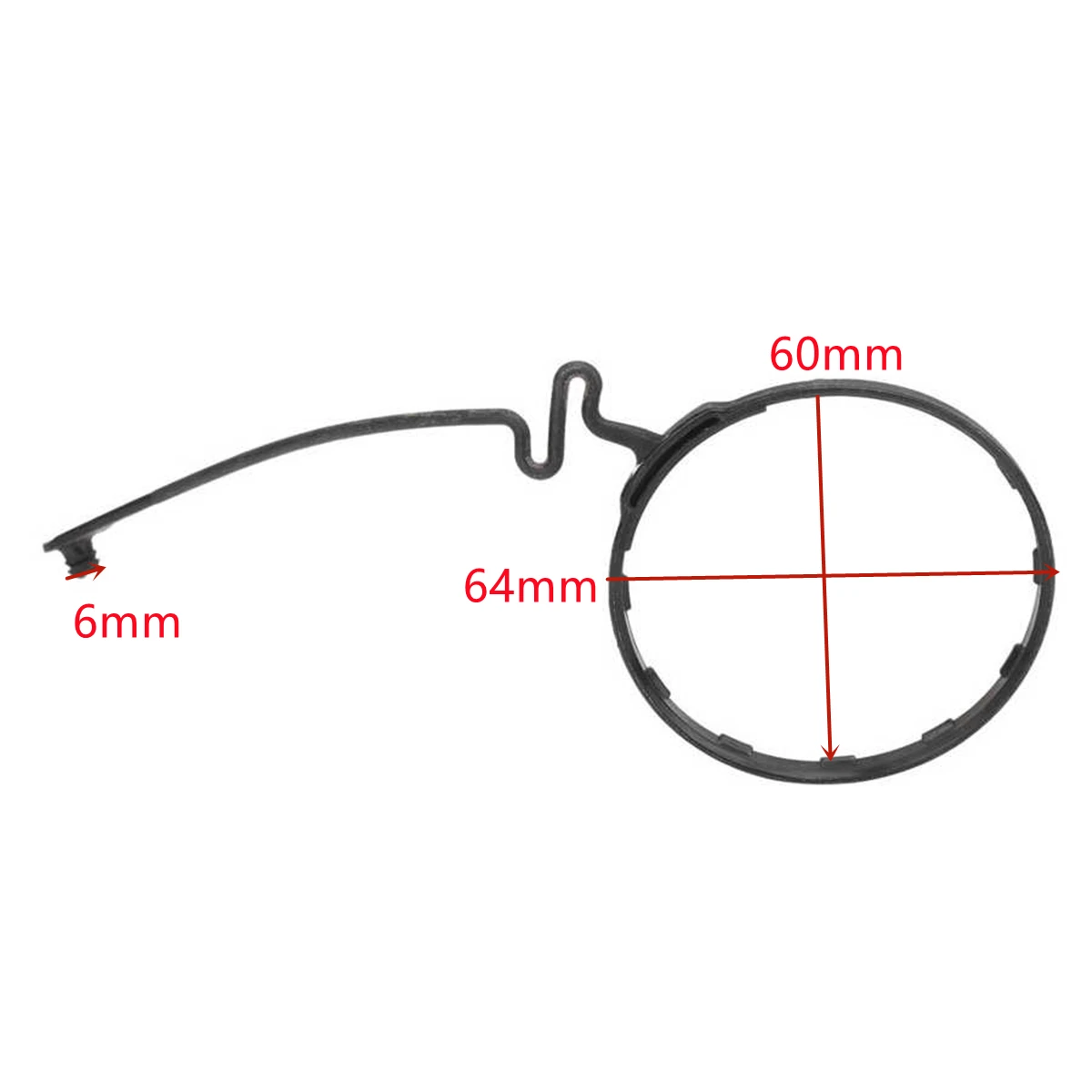 Fuel Tank Cap Cover Cable Line Rope Ring For Toyota Camry 4Runner RAV4 Tacoma Avalon Corolla Land Cruiser Scion Lexus fuel tank cover fuel cap fuel tank cap