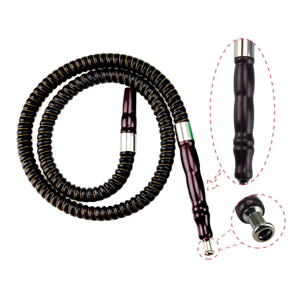 1pc 100cm Small Hookah Shisha Set Smoking Accessories Cortex Hose Plastic Handle Sheesha Water Pipe Nargile Cachimba Vattenpipa