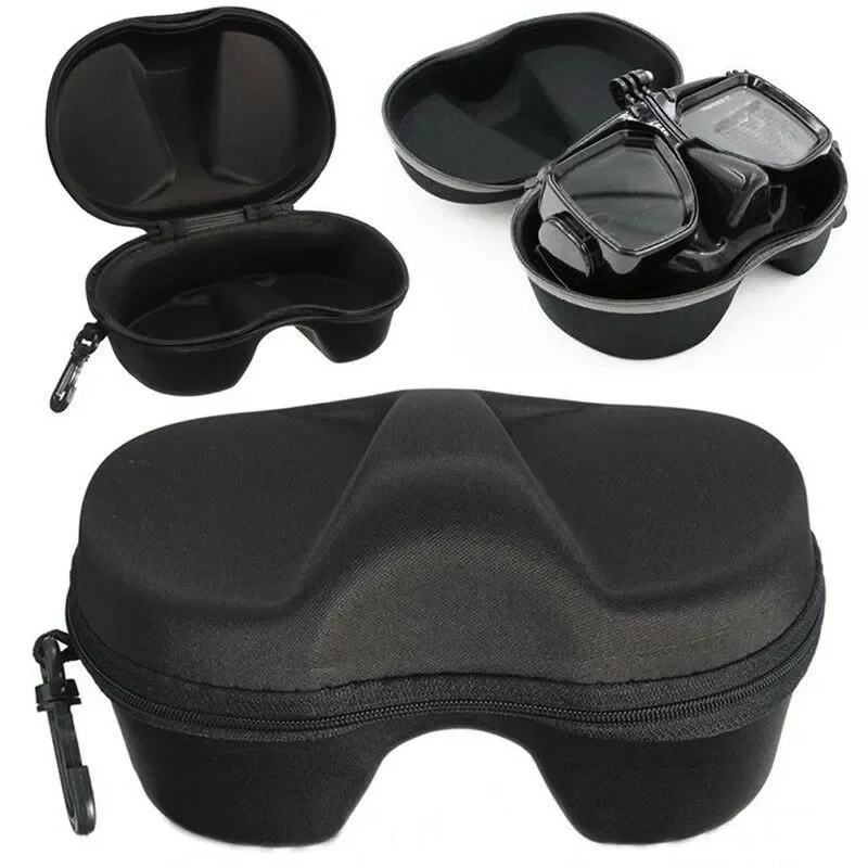1PC EVA Multifunktions Gesicht Abdeckung Schnorchel Zipper Fall Tauchen Gläser Lagerung Box Scuba Schnorcheln Set für Unterwasser Schwimmen – Detail 1