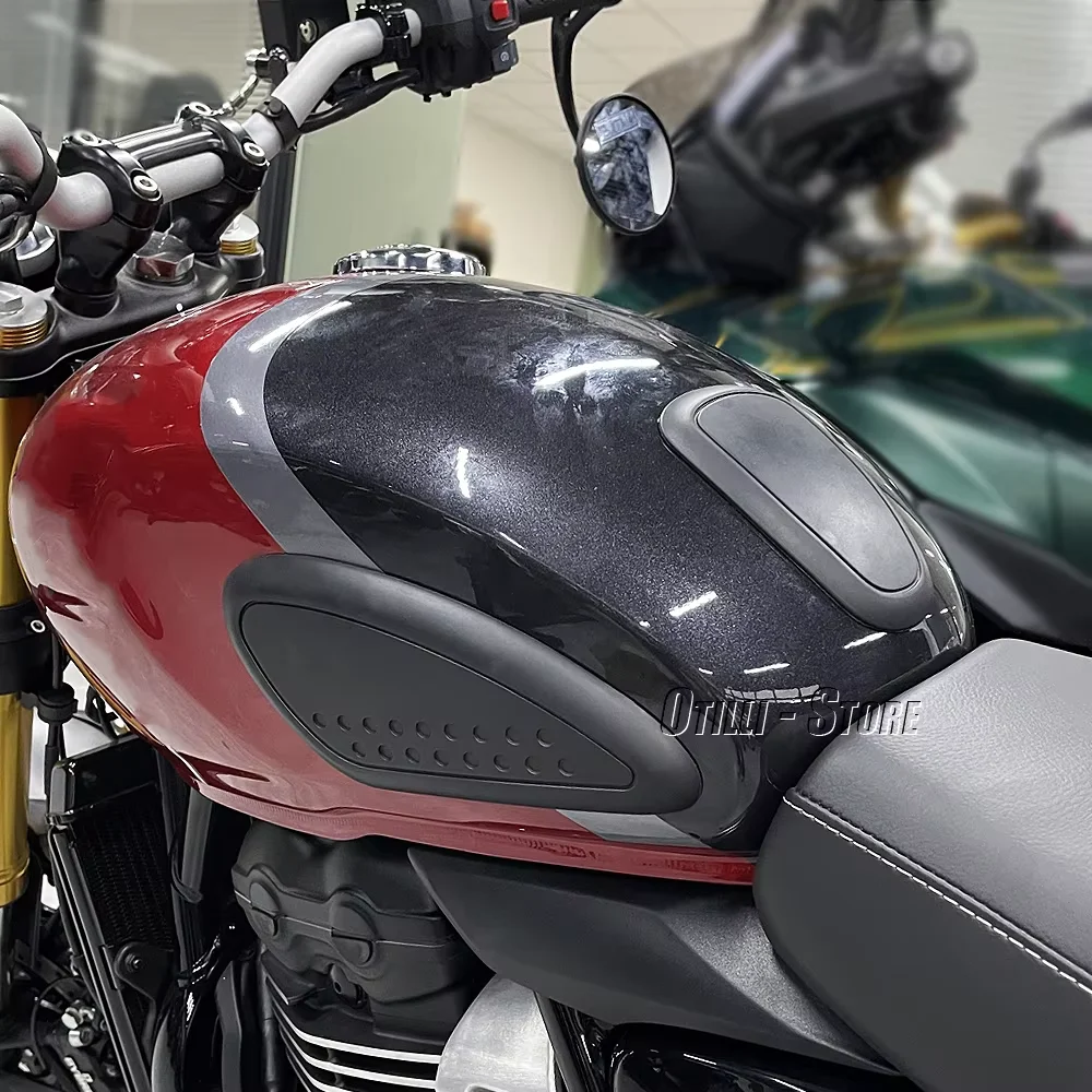 Enhanced Motorcycle Fuel Tank Pad - Anti-Scratch Rubber Protector Guard