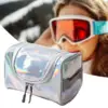 Ski Goggles Case Travel Carrying Bag Portable Lightweight Zipper Snow Eyewear Accessory Storage Pouch Snowboard Goggle Protector 3
