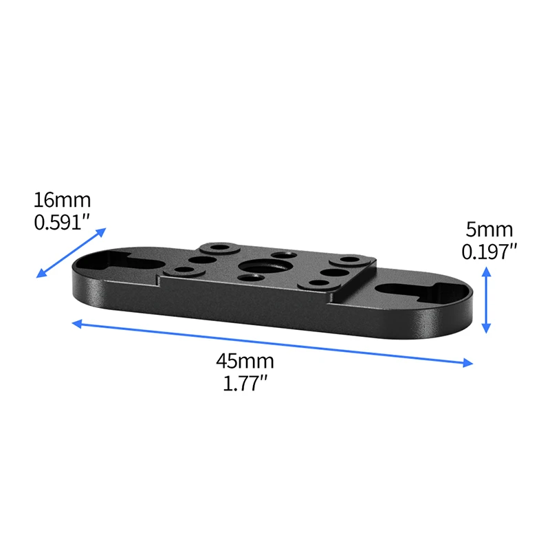 Sportkamera-Schnellverschlusshalterung, 1/4 Zoll magnetische Adapterhalterung, Basis aus Aluminiumlegierung für Gopro 13-Zubehör – Detail 17