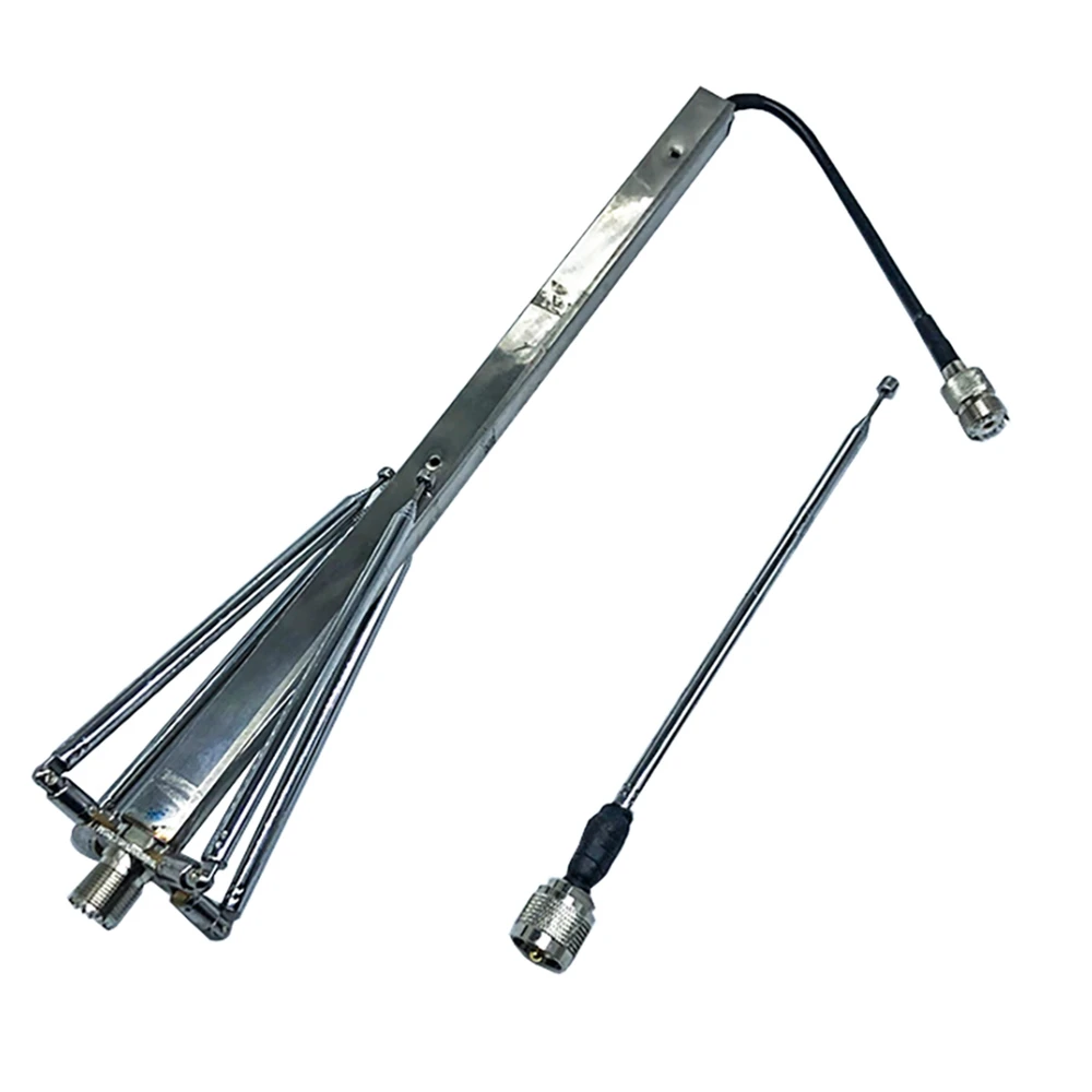 

Полнодиапазонная приемная антенна SDR 0-2,4G FM Широковещательная уличная УФ-радиоприемная антенна