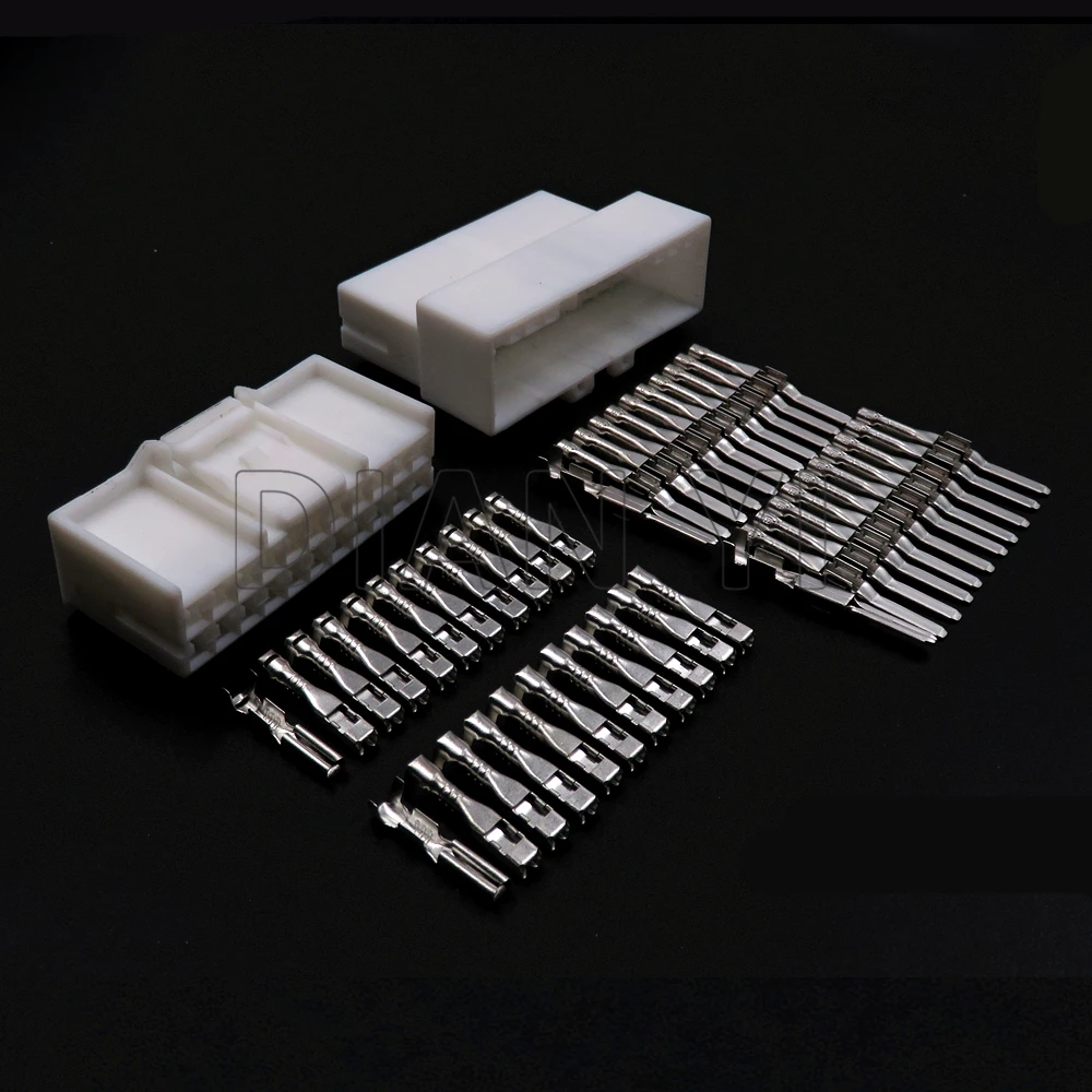 

1 Set 22 Way Auto Unsealed Plug 936154-1 Automobile Cable Socket 936151-1 Car Plastic Housing Connector