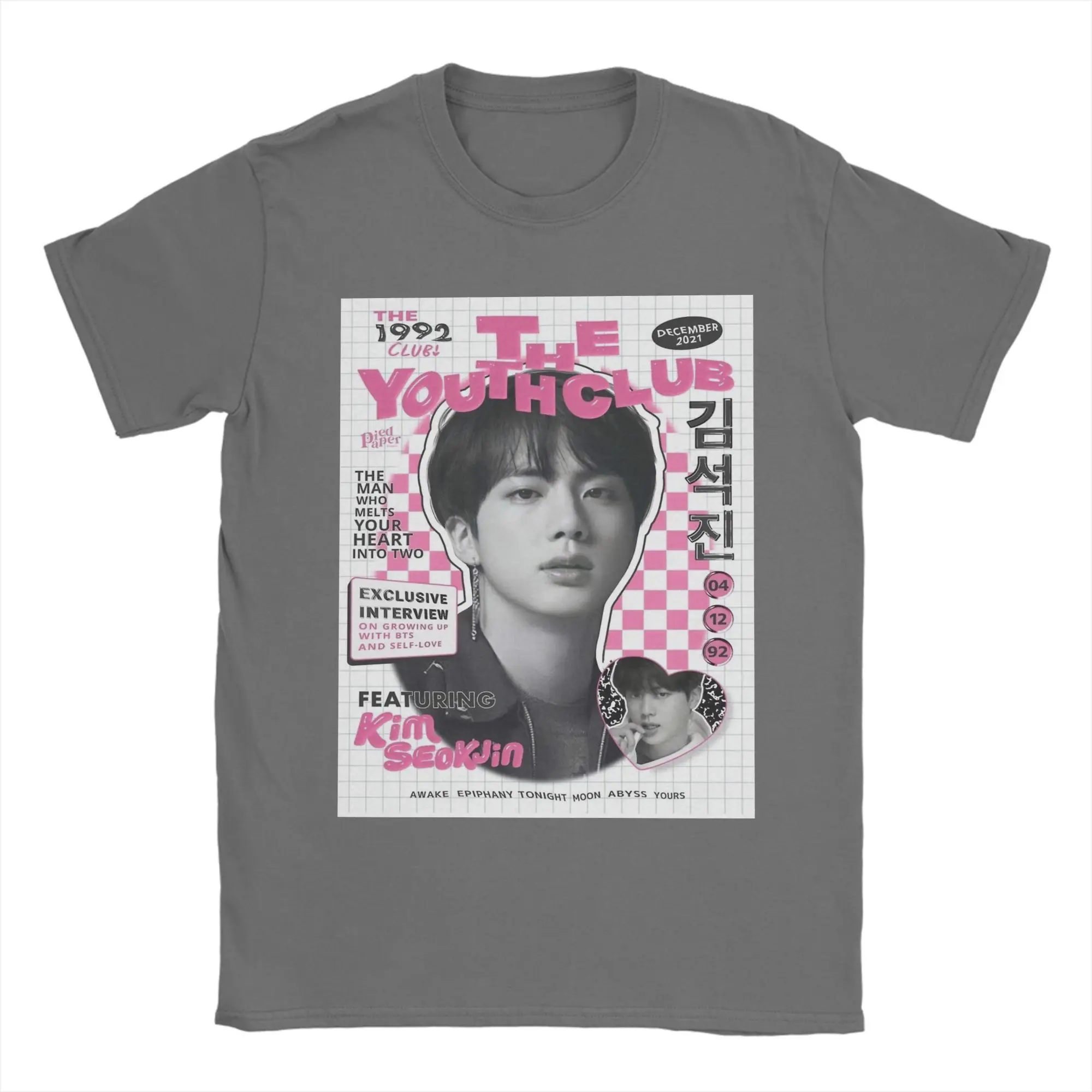 Men Women Printed Jin Run seokjin EP Tour 2025 concert kpop