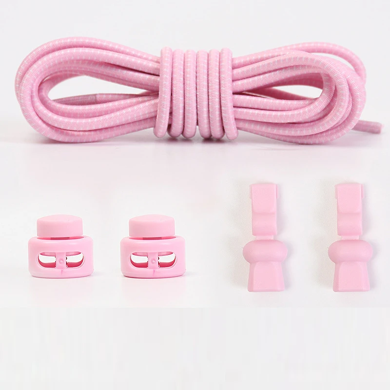 

Spring Fastener Rubber Band Shoelace Buckle Shoelace for Lazy People Sports Shoes Men and Women Tie-Free Elastic Elastic Color r