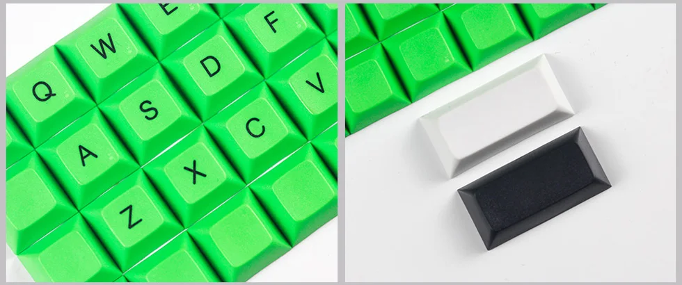 Profile Key Cap, Multi Cores, 1U DSA, 48Pcs Set