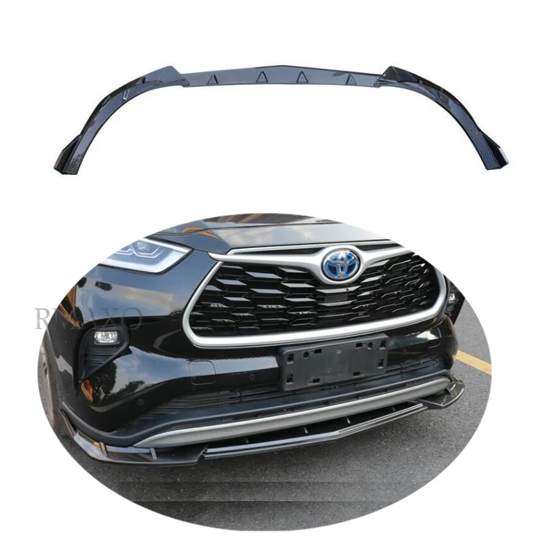 For-Toyota-Highlander-Front-shovel-2022-2023-Body-kit-spoiler-ABS-Rear ...