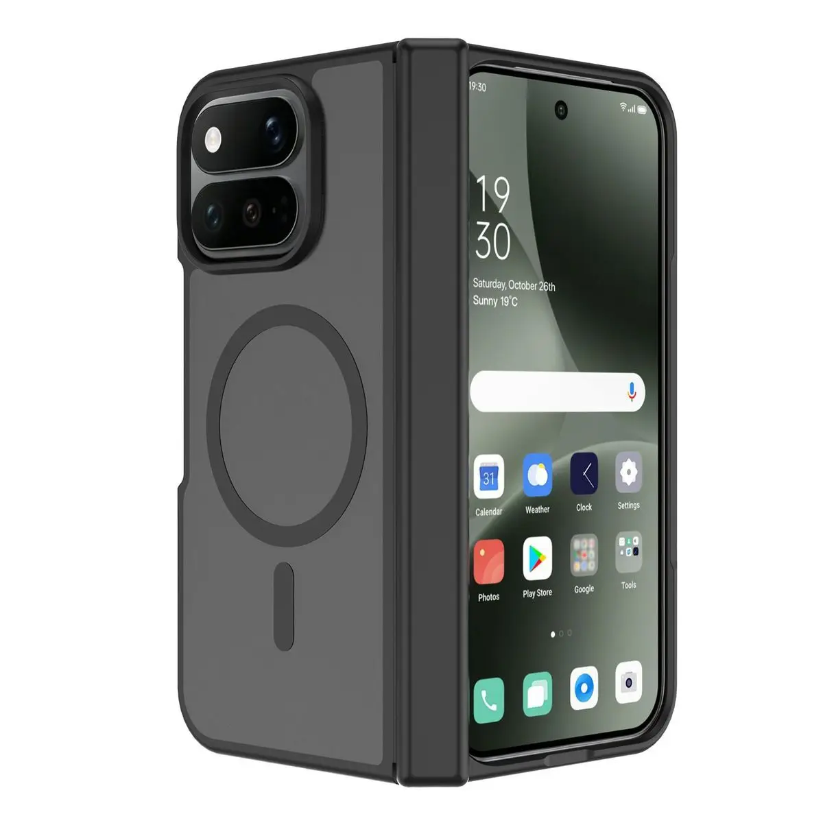 Matte Shockproof Magnetic Protective Phone Cover