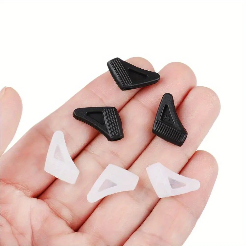 10pairs Eyeglasses Anti-slip Sleeve Silicone Earhooks Eyeglasses Legs Anti-fall Sport Cleaning Activity Accessories