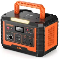 Portable Power Station 500, 110V/500W Solar Generator(Surge 1000W), 519.4Wh Backup Lithium Battery for Outdoor Home 1