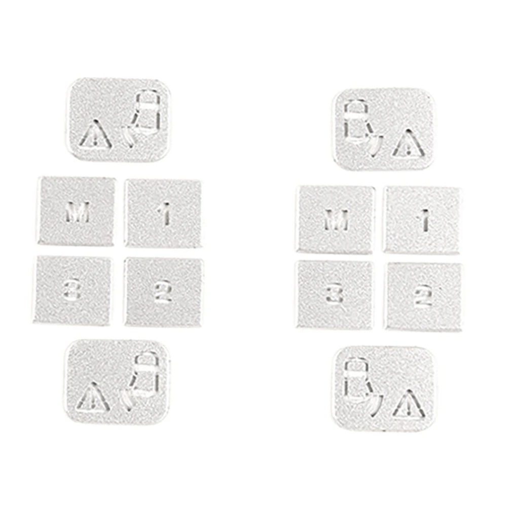 12 Pezzi Seggiolino Auto Memory Lock Button Covers Sticker Per Land Rover Defender 2020 Dal 2022 Al 110