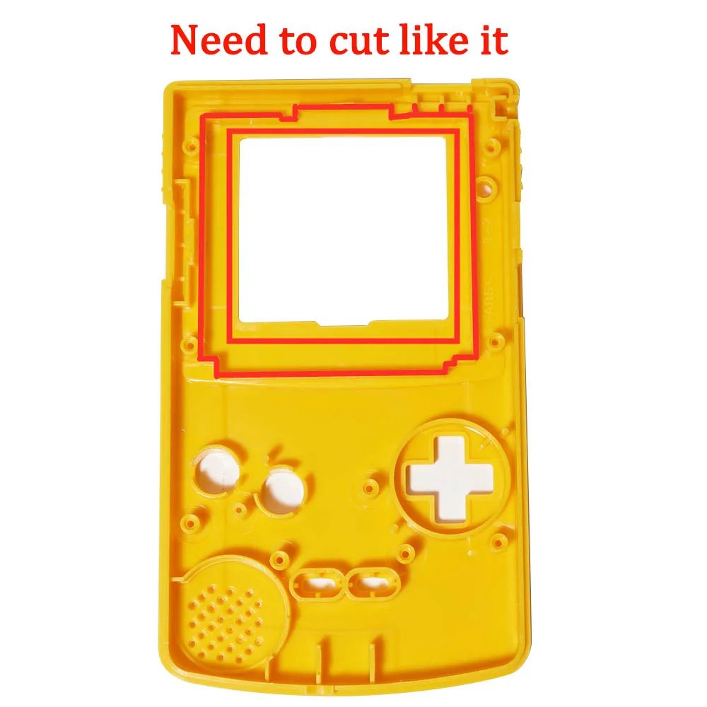 2.6inch Pre-Laminated IPS V3 LCD Screen Kits OSD Menu Replacement For GBC Gameboy Color Highlight IPS LCD Kits For GBC lcd screen replacement