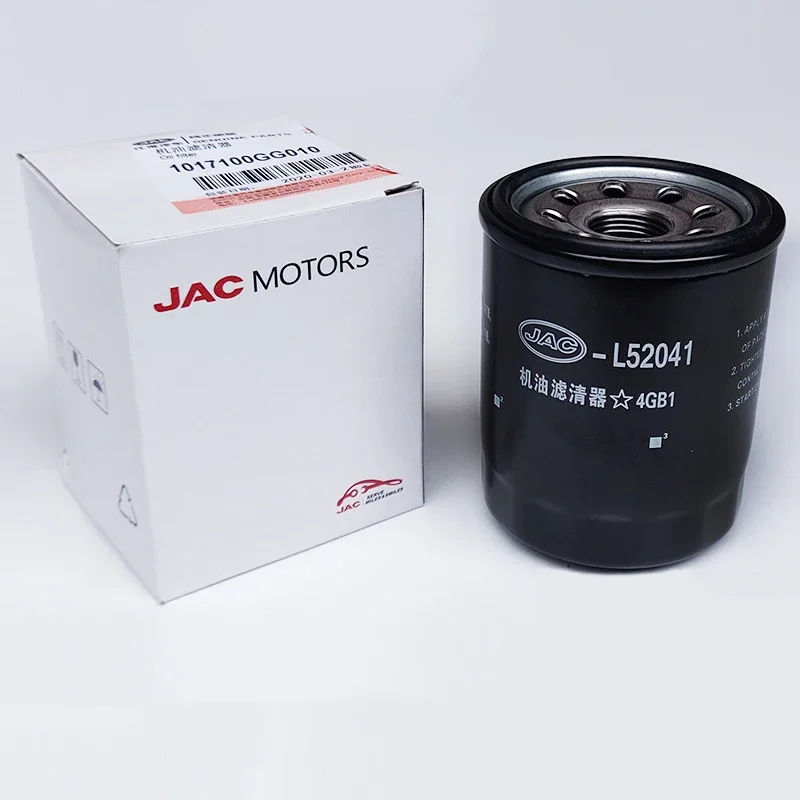 Oil Filter For JAC J2 J3 J4 J5 J6 SEi2 SEi3 Car Engine Oil Filters Element 1017100GG010 S1005L2115300004