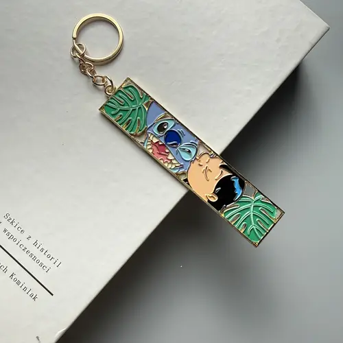 Anime Metal Hollow Out Keychains Bookmark Cute Jet Manga Fashion Bag Key Tag Jewelry Accessory Key Ring Holder Gift Anime - Image 21