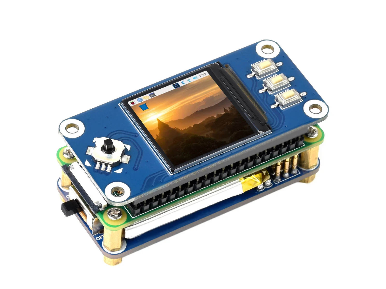 Waveshare UPS HAT (C) For Raspberry Pi Zero 5V Uninterruptible Power Supply