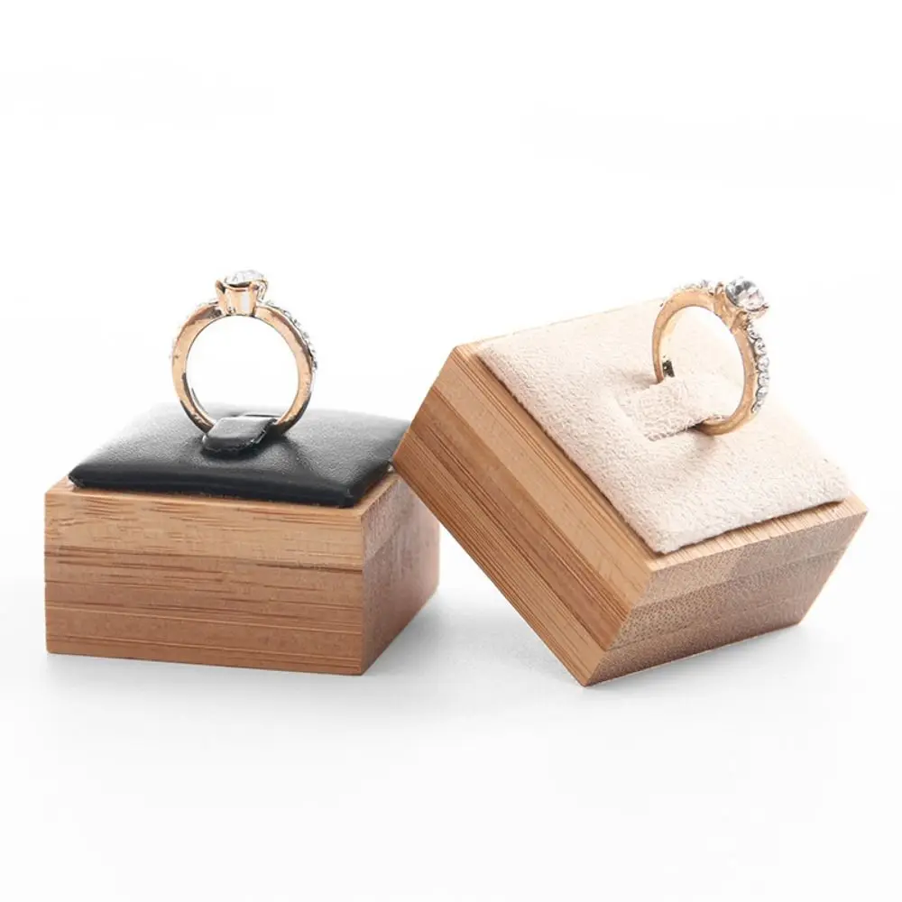 

Organizer Wooden Creative Packaging Case Jewelry Display Rack Jewelry Display Props Storage Stand Ring Display Stand