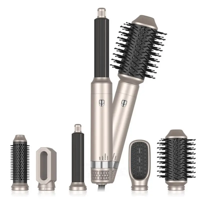 Multifunctional curling iron device Highspeed hot air comb automatic hair suction curling iron