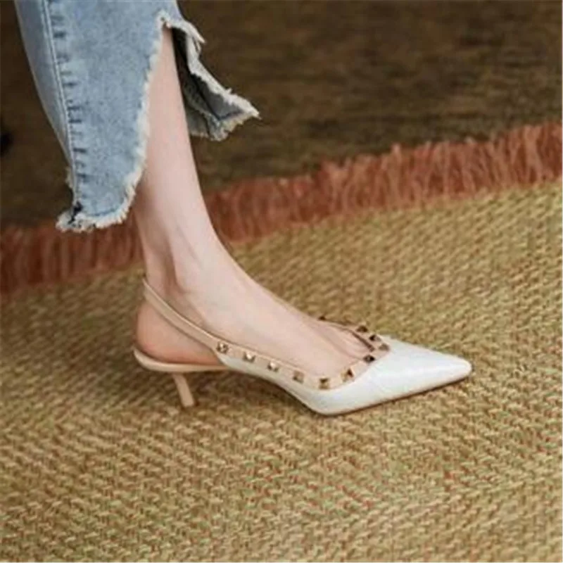 Shoes Woman 2023 Summer Ladies High Heels Valentine Shoes Female Pointed Toe Pumps for Womens Shoe Zapatos Chaussure Femme
