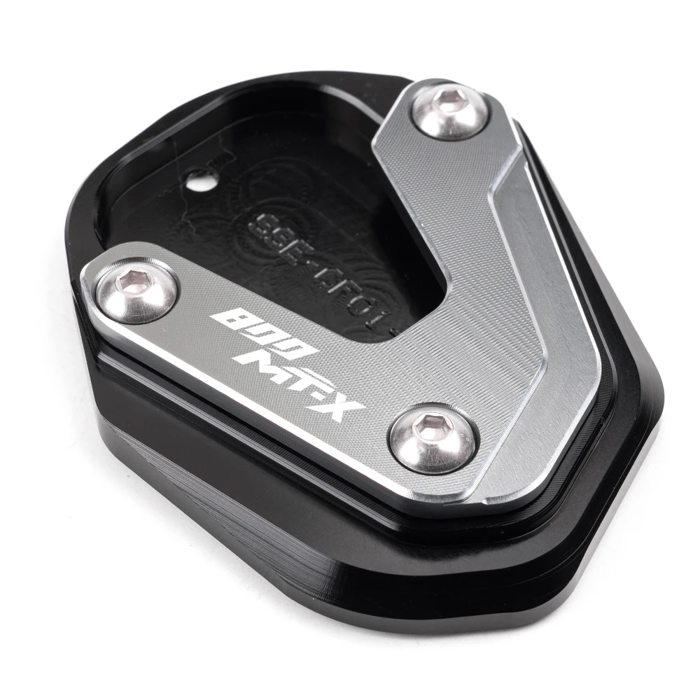 Enhanced Motorcycle CNC Kickstand Foot Side Stand Enlarger Pad Support Plate