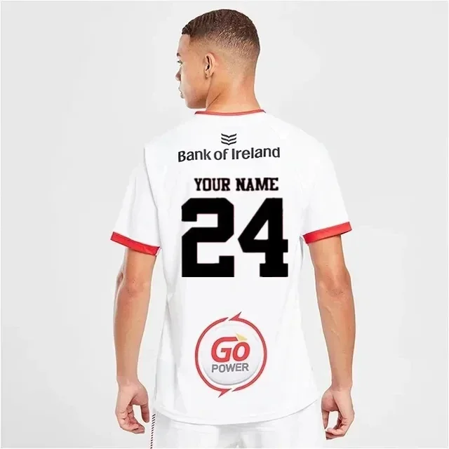 thumbnail image 1 of Camiseta de rugby visitante del Ulster 2023 Camiseta de entrenamiento de rugby visitante del Ulster 2022/23, pantalones cortos, talla S-5XL, 1 of 5
