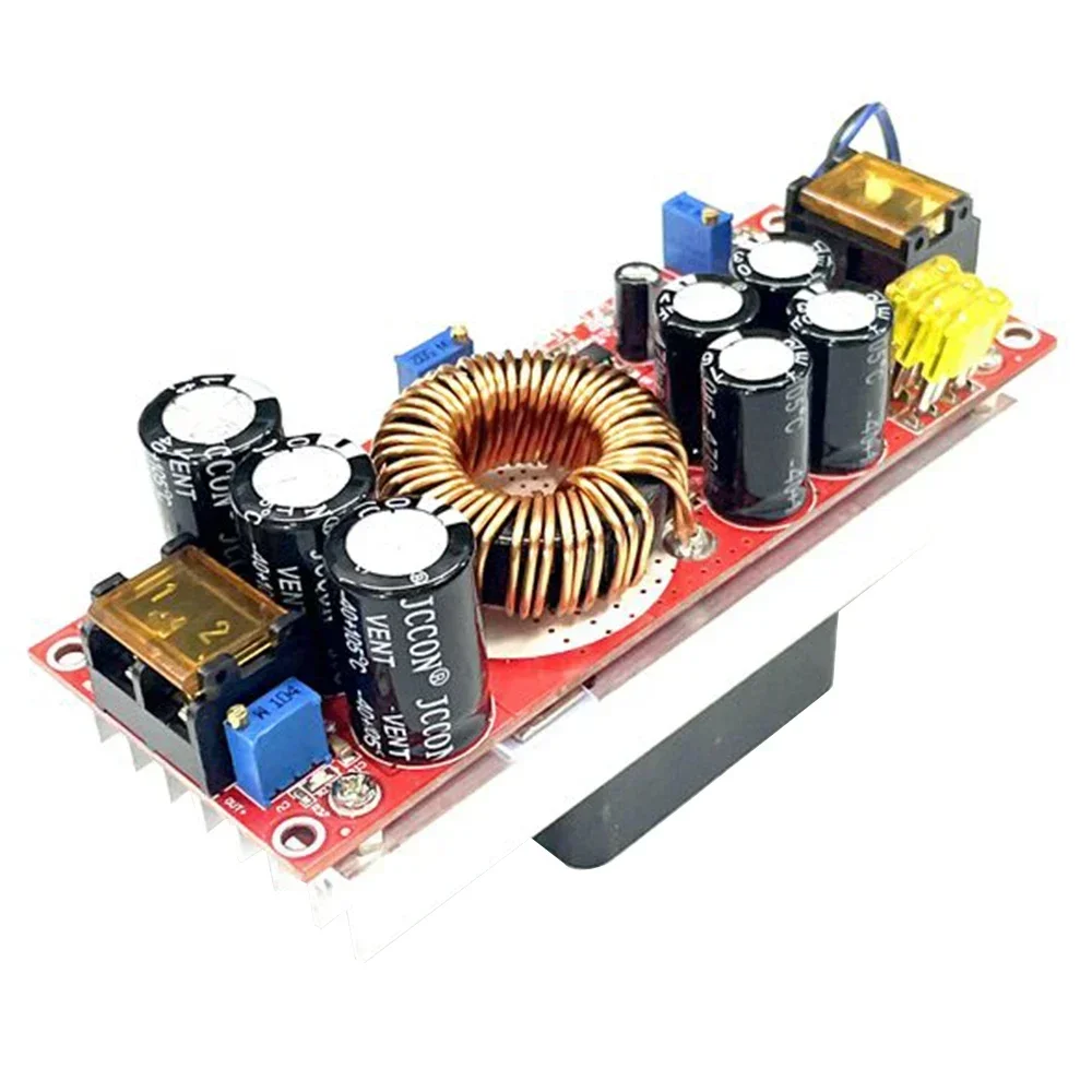 1800W 40A 1500W 30A 1200W 20A DC-DC 부스트 컨버터 스텝 업 전원 공급 장치 모듈 10-60V 12-90V 조정 가능한 전압 충전기