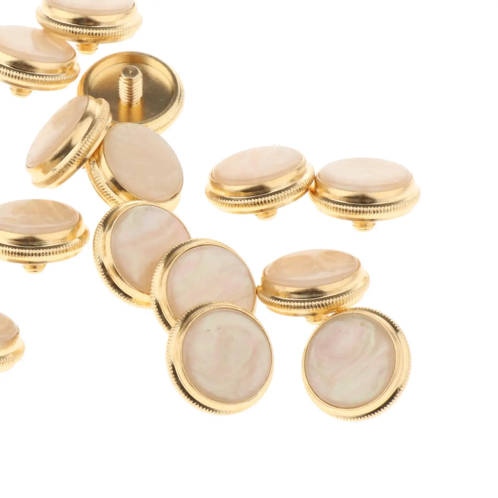 

15pcs Trumpet Valve Finger Buttons Premium Musical Instruments Replacement