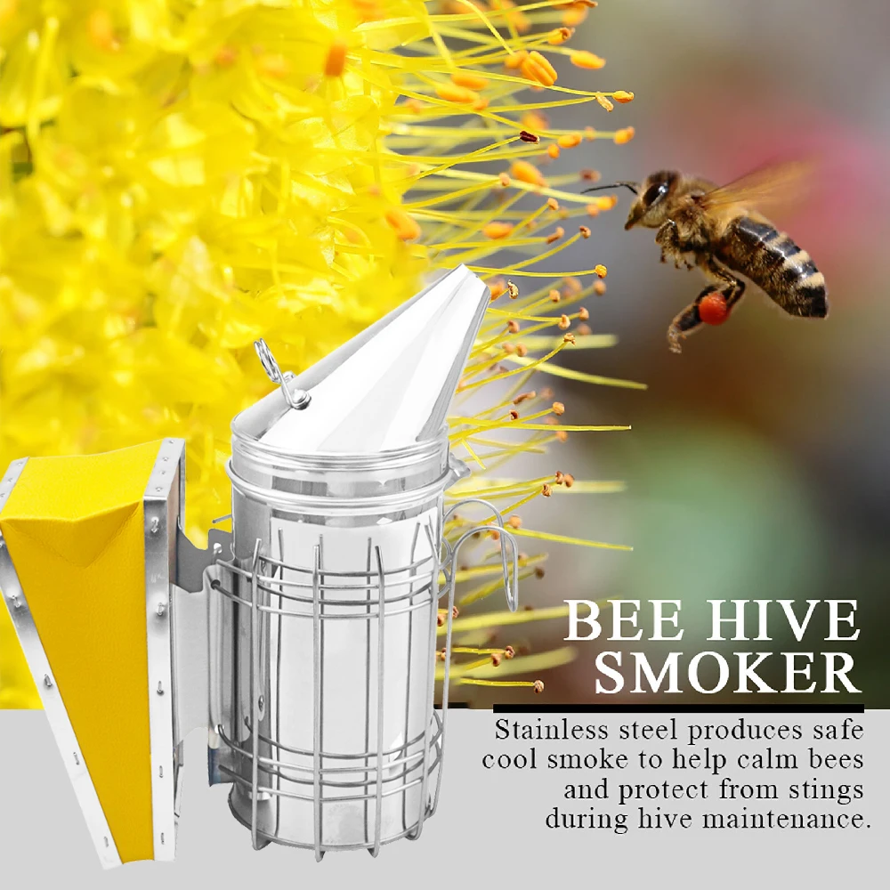 Beekeeping Bee Smoke Bombs Manual Bees Smoker Conical Head Apiculture For Beekeeper Tool