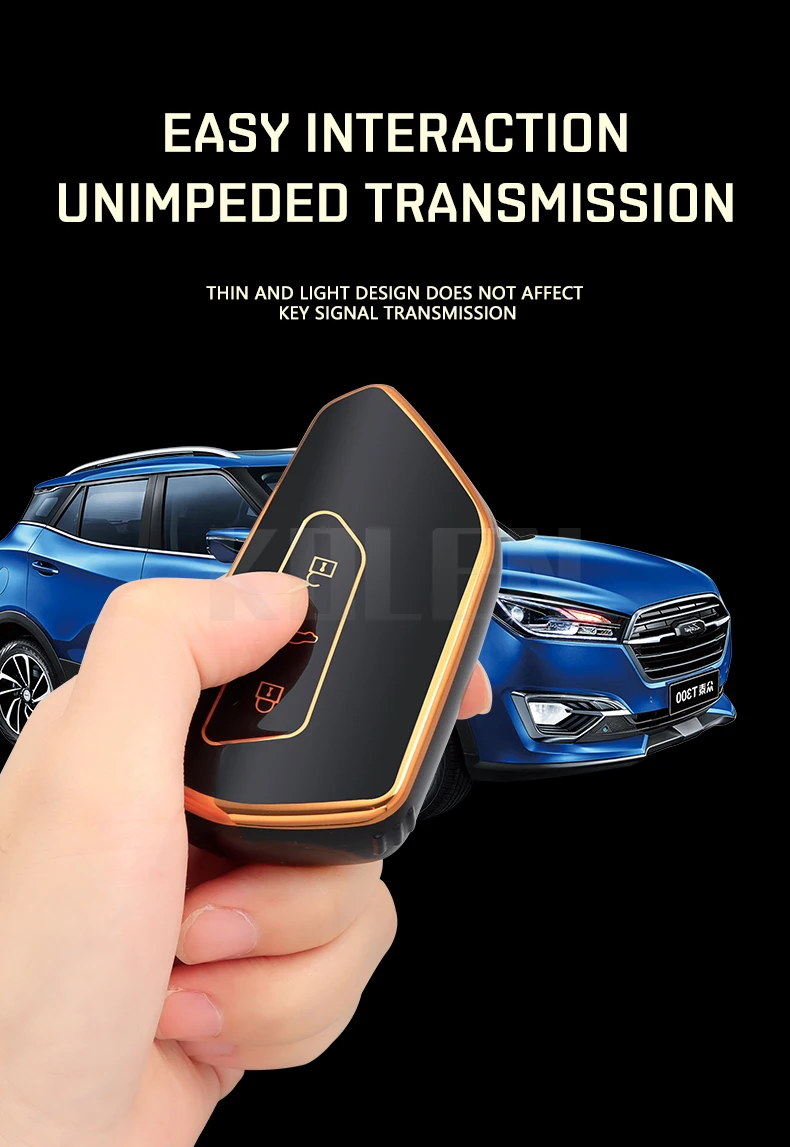 TPU Car Key Case Cover Shell Fob per VW Volkswagen Golf Polo Tiguan Passat Skoda Octavia Superb Kodiaq Seat Ateca Leon FR Ibiza - S07eae359b86e4867bc1e36ff79940313G