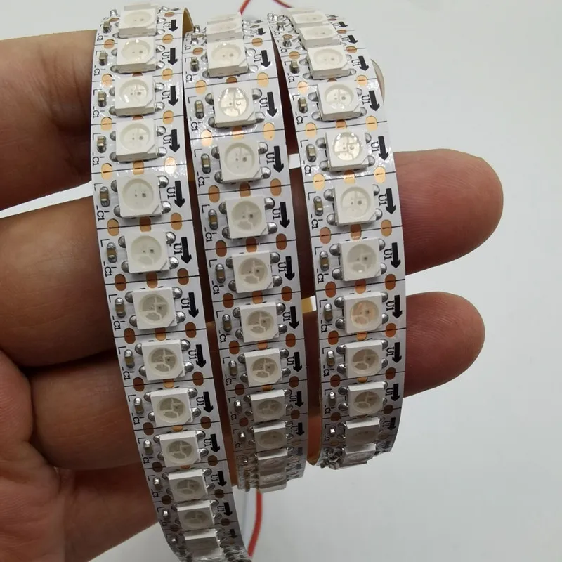 1m/2m/5m SMD5050 WS2812B Smart Pixel Led Strip Light;30/60/144 Pixels/Leds/m;WS2812 IC;IP30/IP65/IP67,DC5V Led Strip Tape